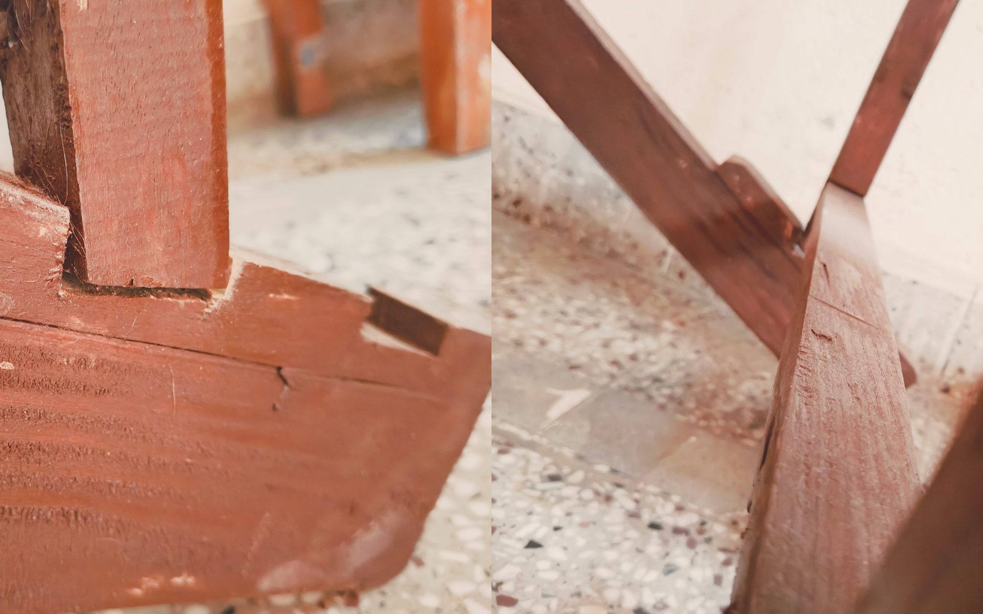 Warm-toned detail from the Deckchair design study
